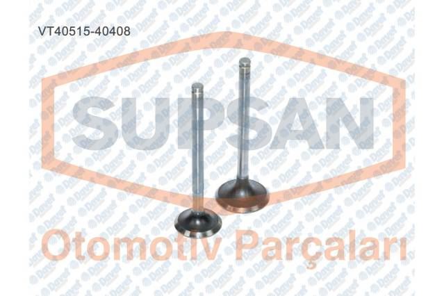 SUPSAN VT-40515-40408 Supap Takim Peugeot Partner-Citroen Berlingo-Boxer Diesel 1.9  (Eng. Xud7/Xud9/9a) 8 Supap